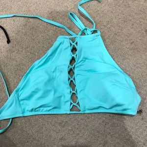 PINK bathing suit top